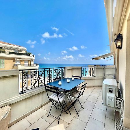 'Le Victoria Beach' Vue Mer Plein Centre, Spacieux Menton Ngoại thất bức ảnh
