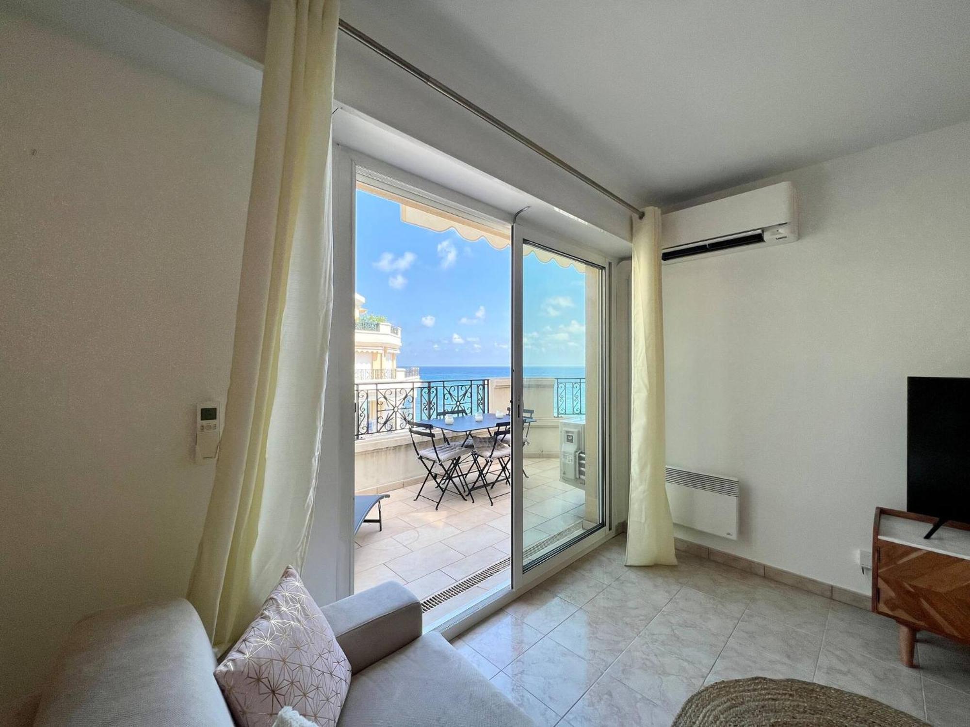 'Le Victoria Beach' Vue Mer Plein Centre, Spacieux Menton Ngoại thất bức ảnh